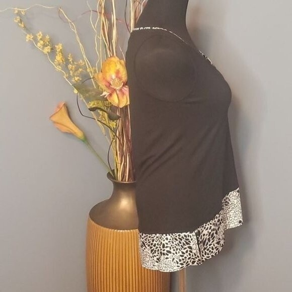 White House Black Market Woven-Hem Tank Size XS NWT - Picture 11 of 14